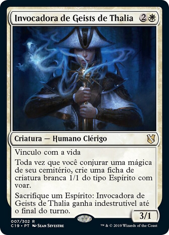 Invocadora de Geists de Thalia - Commander 2019