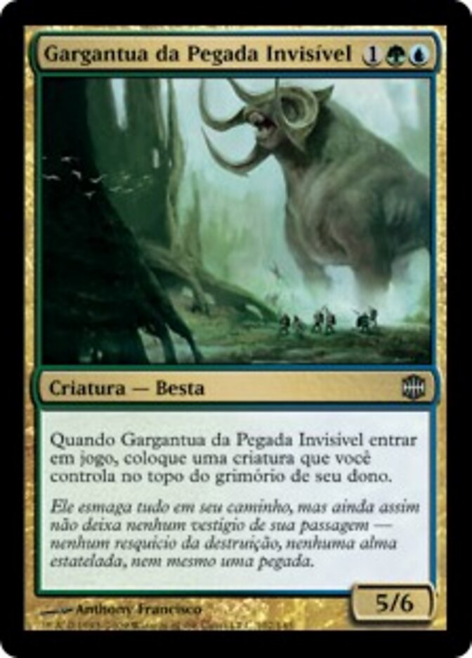 Gargantua da Pegada Invisível - Alara Reborn