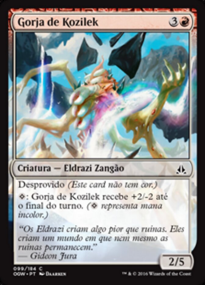 Gorja de Kozilek - Oath of the Gatewatch