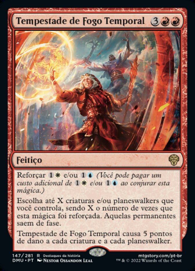 Tempestade de Fogo Temporal - Dominaria United