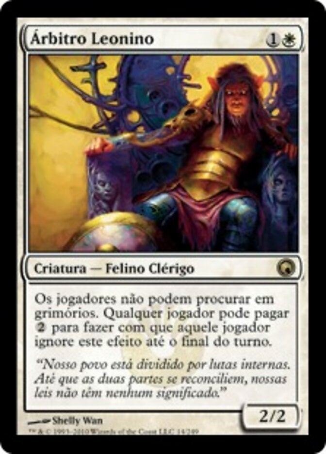 Árbitro Leonino - Scars of Mirrodin