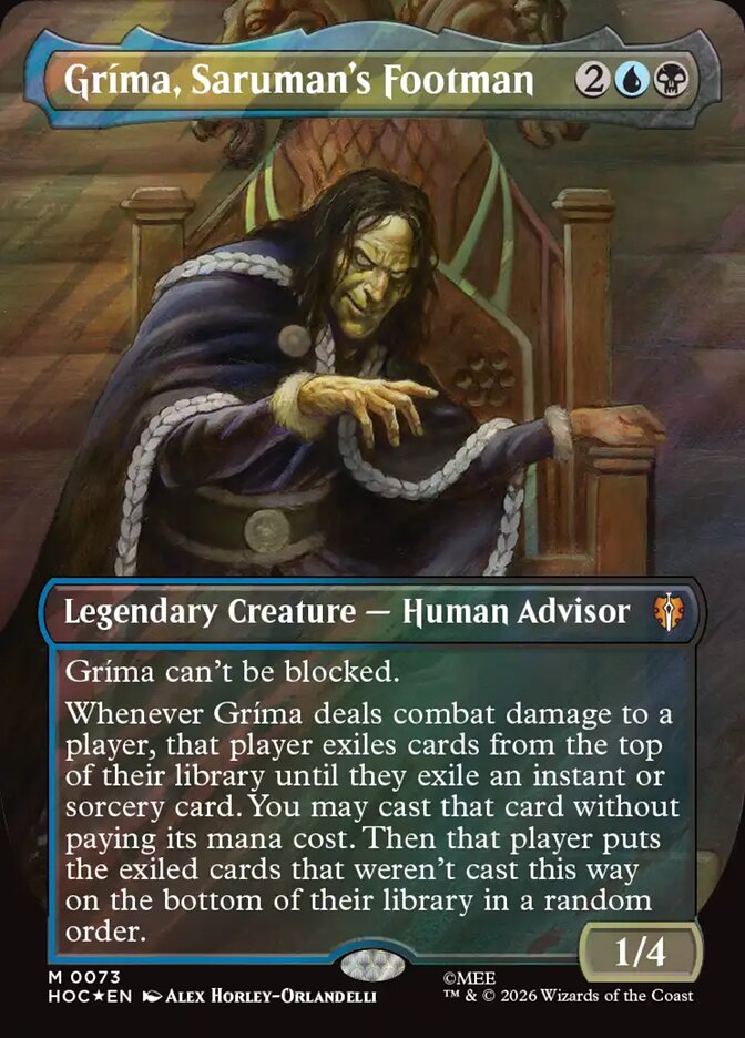 Gríma, Saruman's Footman - The Hobbit Eternal