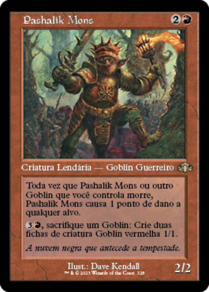 Pashalik Mons - Dominaria Remastered