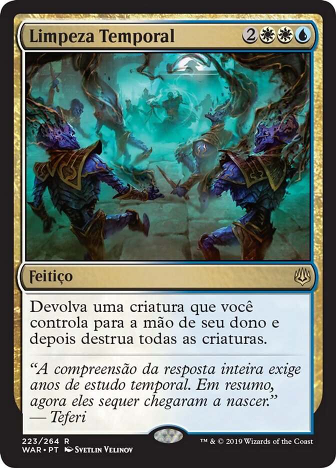Limpeza Temporal - War of the Spark