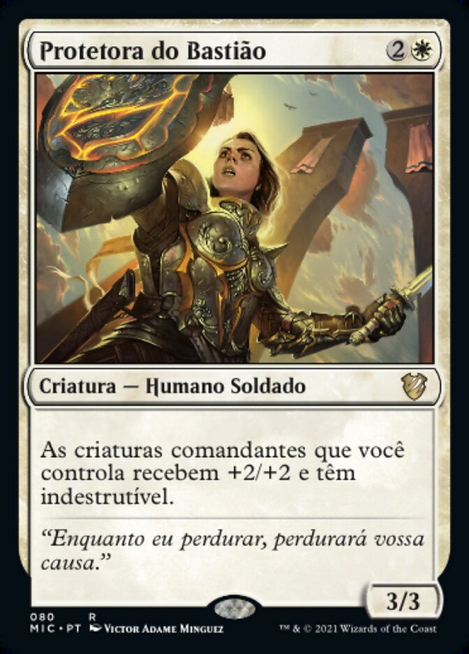 Protetora do Bastião - Midnight Hunt Commander