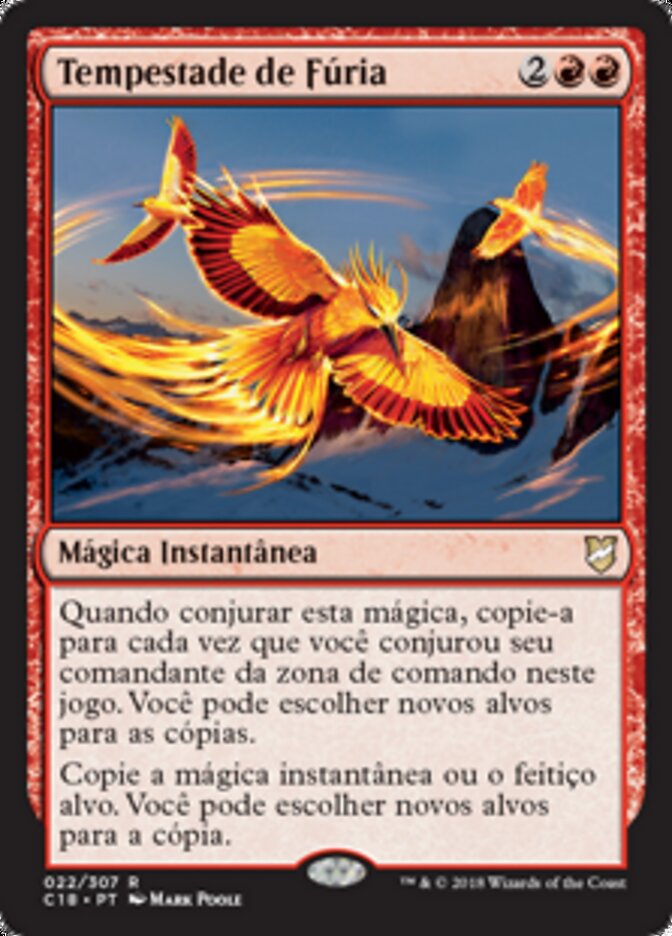 Tempestade de Fúria - Commander 2018