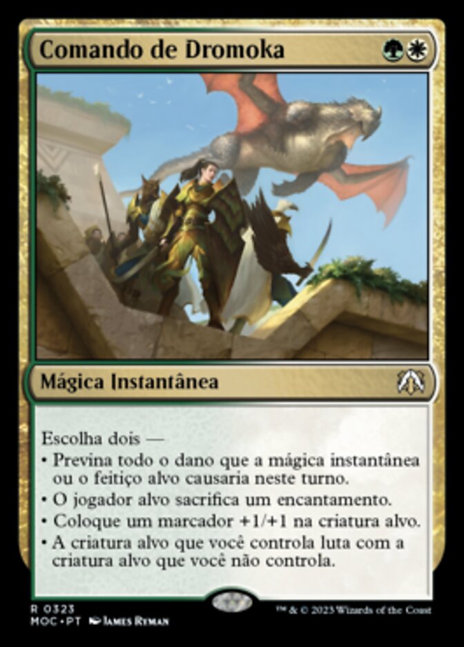 Comando de Dromoka - March of the Machine Commander