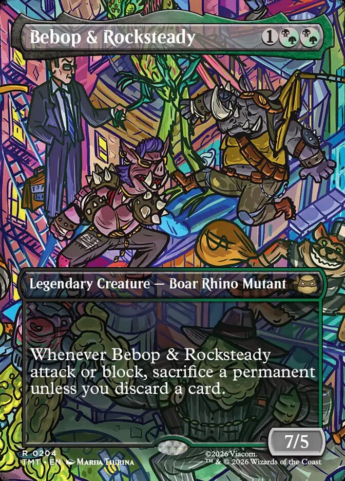 Bebop & Rocksteady - Teenage Mutant Ninja Turtles