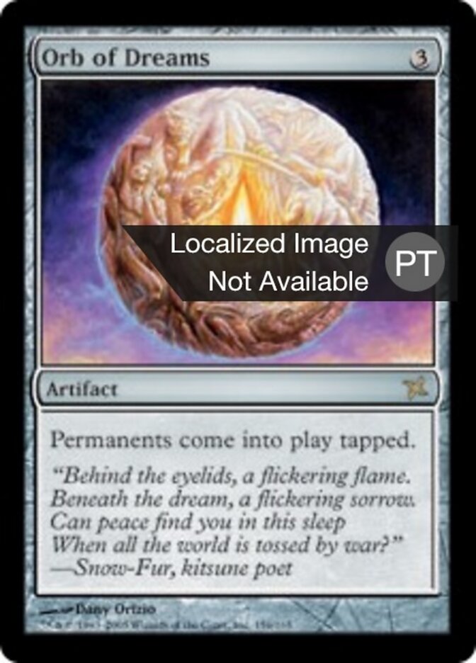 Orbe Onírica - Betrayers of Kamigawa