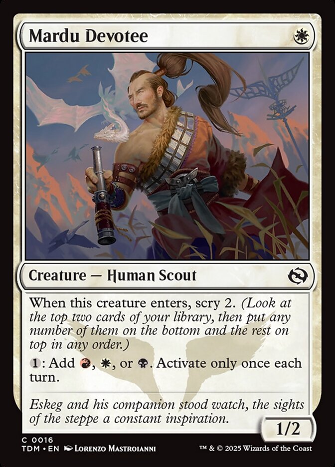 Mardu Devotee - Tarkir: Dragonstorm
