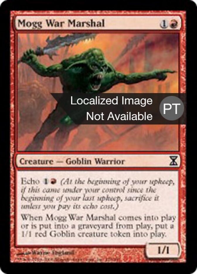 Marechal-de-Guerra Mogg - Time Spiral