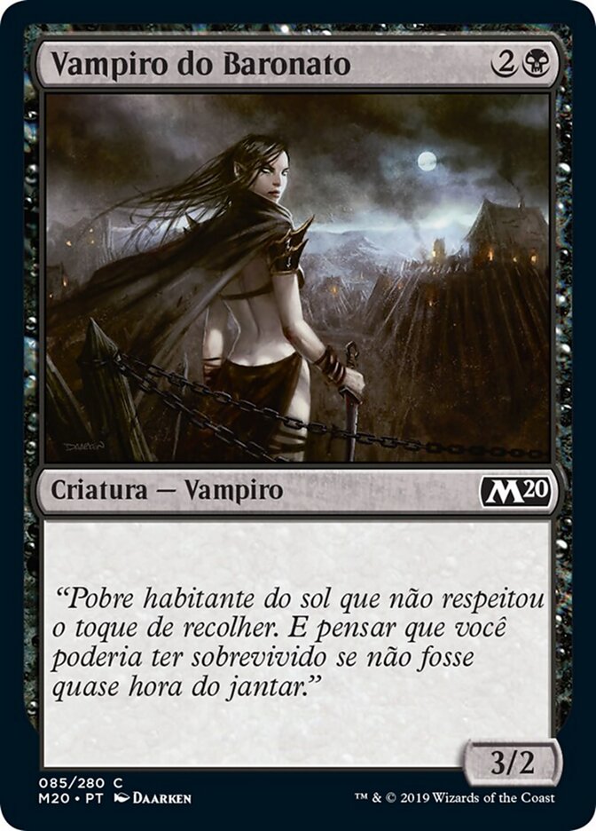 Vampiro do Baronato - Core Set 2020