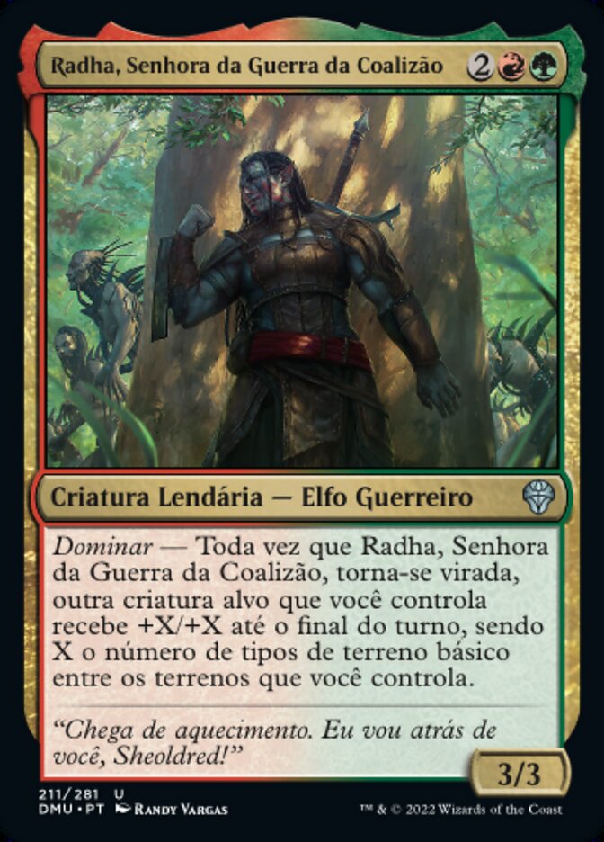 Radha, Senhora da Guerra da Coalizão - Dominaria United