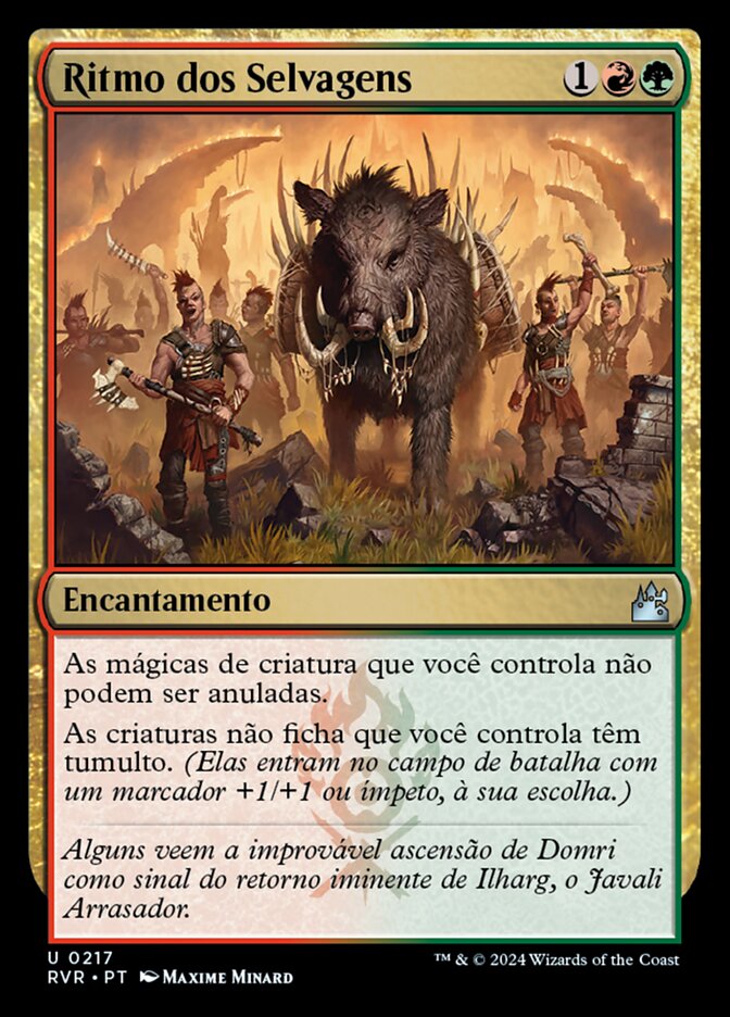 Ritmo dos Selvagens - Ravnica Remastered