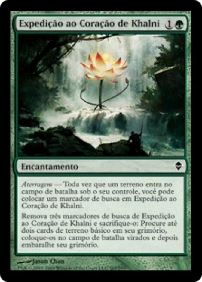 Expedição ao Coração de Khalni - Zendikar