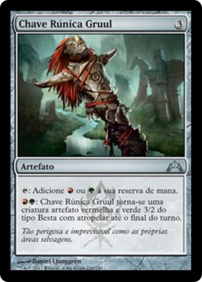 Chave Rúnica Gruul - Gatecrash