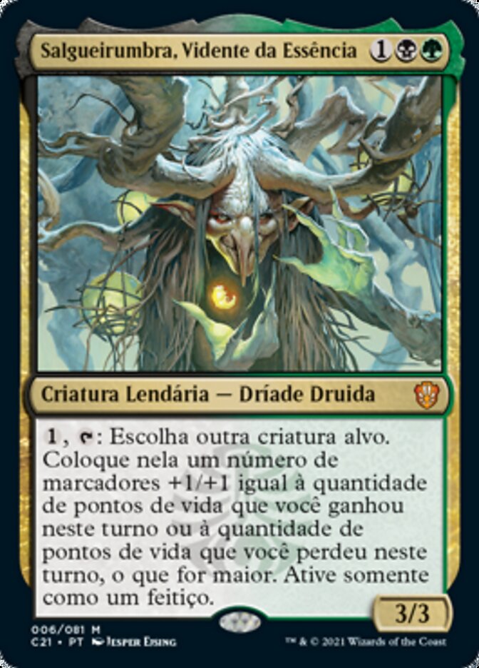 Salgueirumbra, Vidente da Essência - Commander 2021