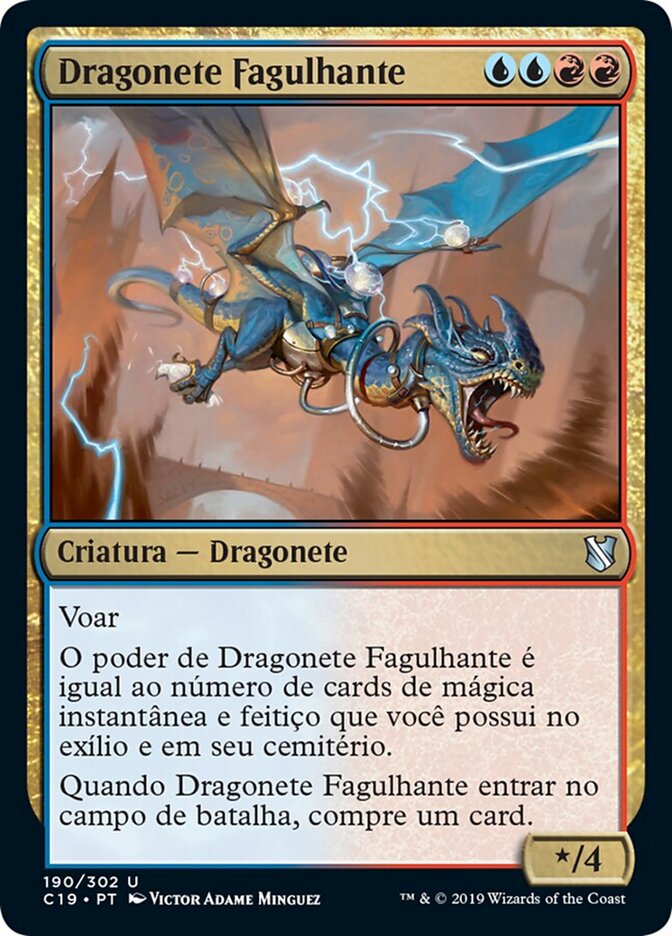 Dragonete Fagulhante - Commander 2019