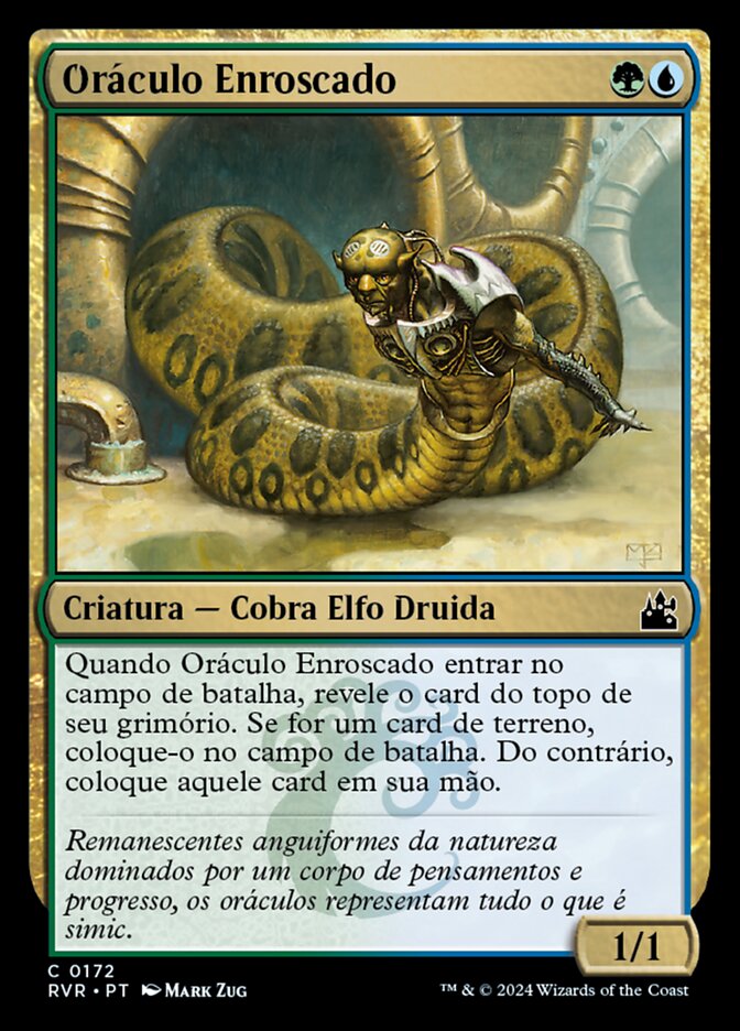 Oráculo Enroscado - Ravnica Remastered