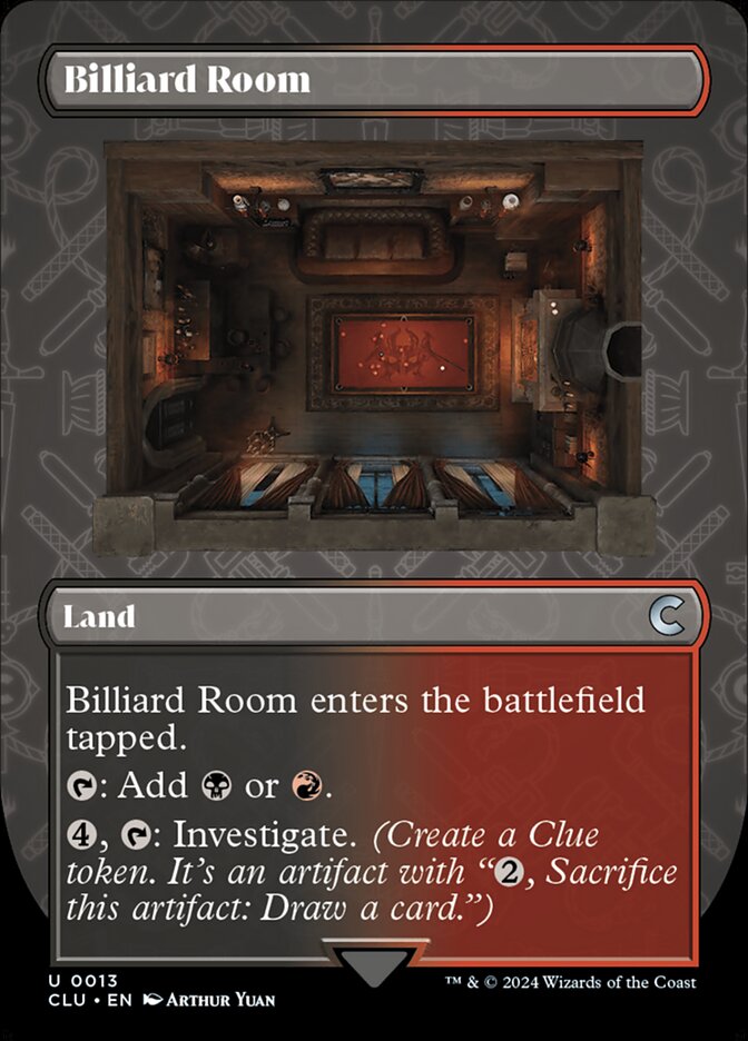 Billiard Room - Ravnica: Clue Edition