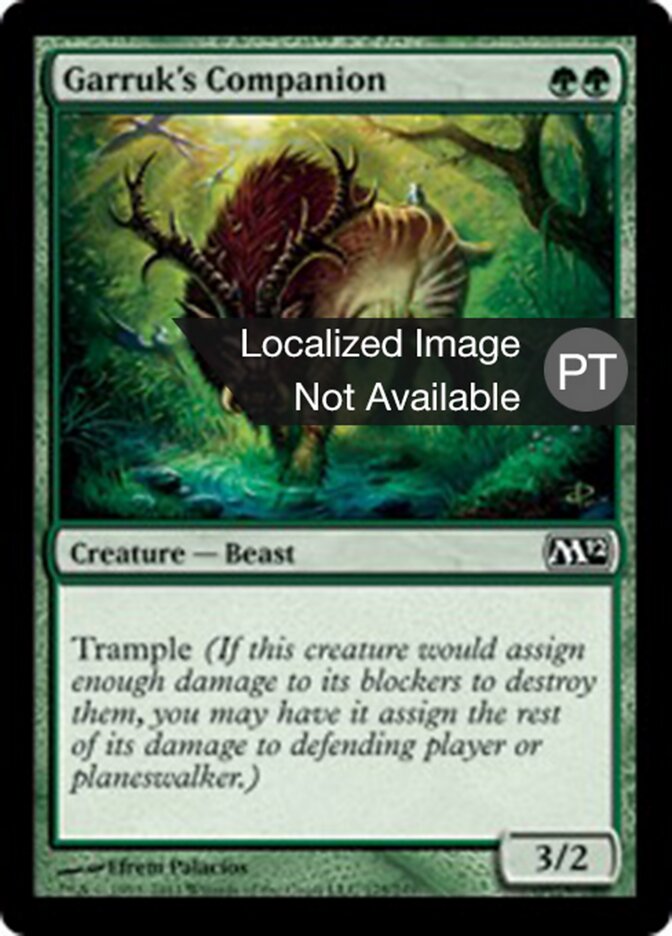 Companheiro de Garruk - Magic 2012