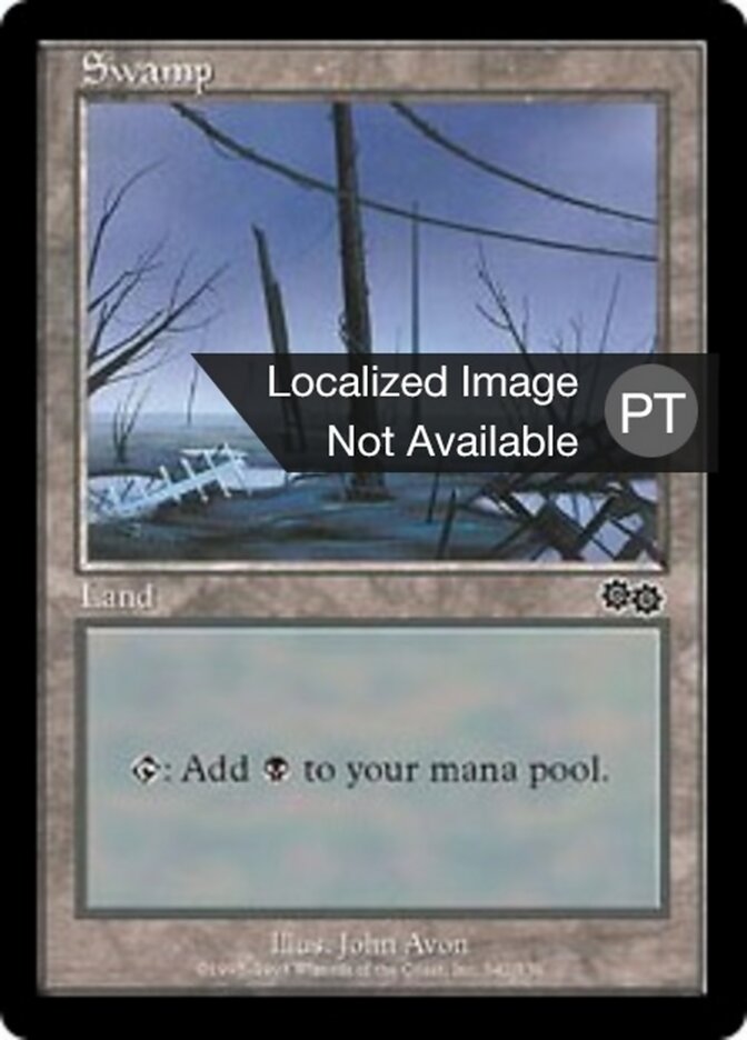 Pântano - Urza's Saga