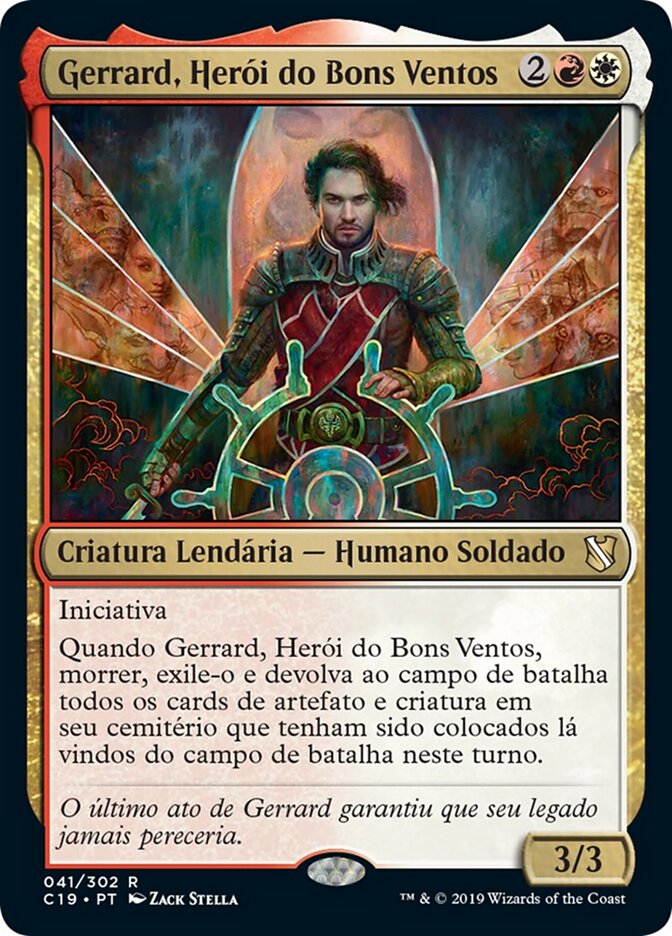 Gerrard, Herói do Bons Ventos - Commander 2019