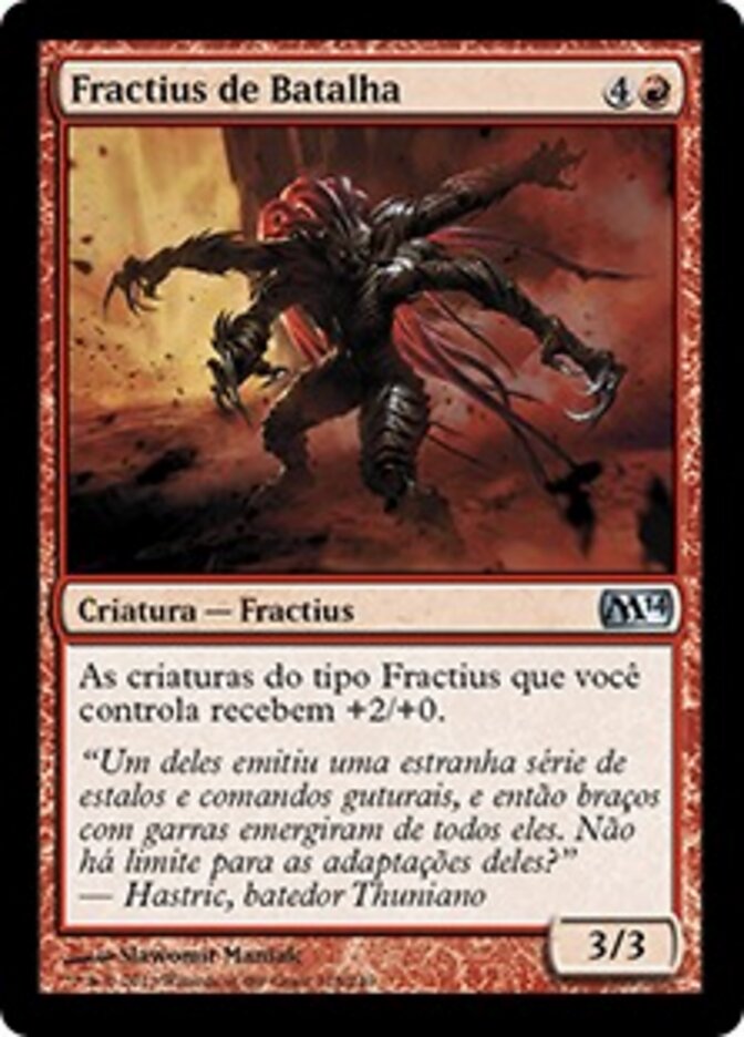 Fractius de Batalha - Magic 2014