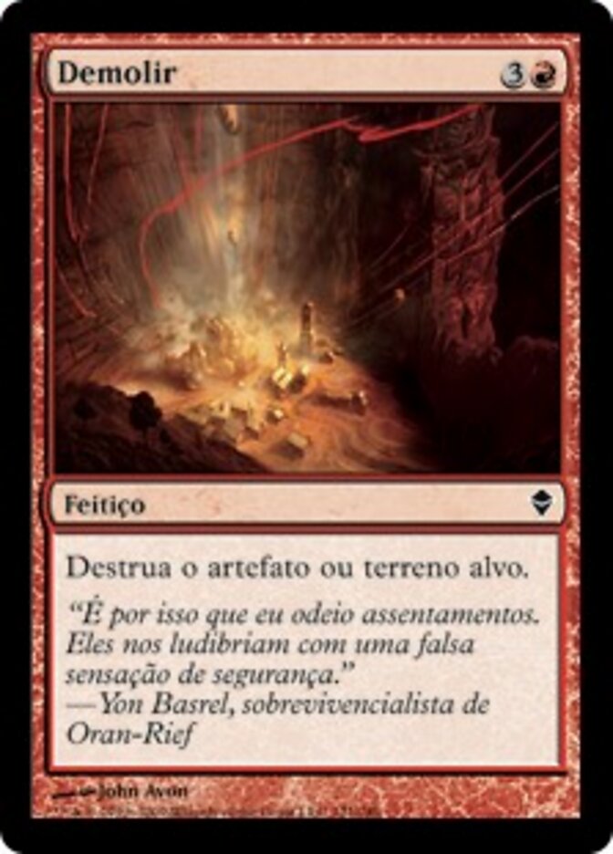 Demolir - Zendikar