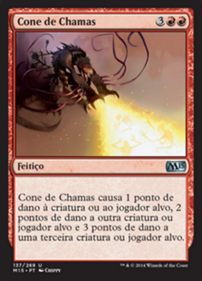 Cone de Chamas - Magic 2015