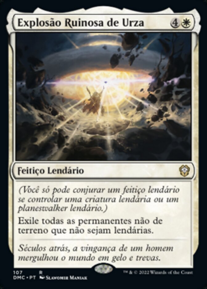 Explosão Ruinosa de Urza - Dominaria United Commander