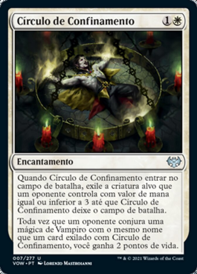 Círculo de Confinamento - Innistrad: Crimson Vow
