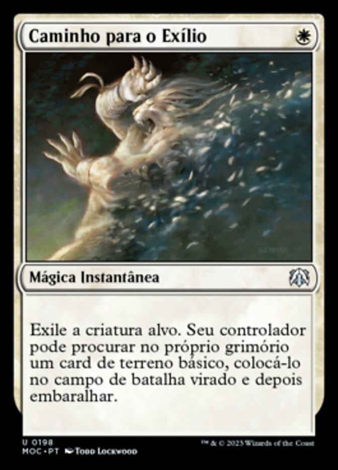 Caminho para o Exílio - March of the Machine Commander