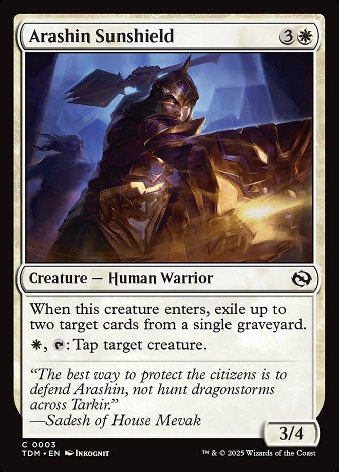 Arashin Sunshield - Tarkir: Dragonstorm