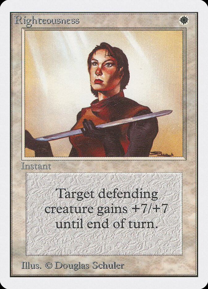 Righteousness - Unlimited Edition
