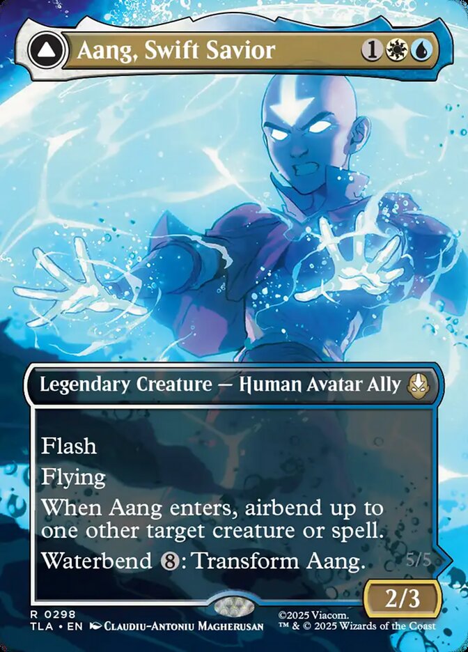 Aang, Swift Savior // Aang and La, Ocean's Fury - Avatar: The Last Airbender