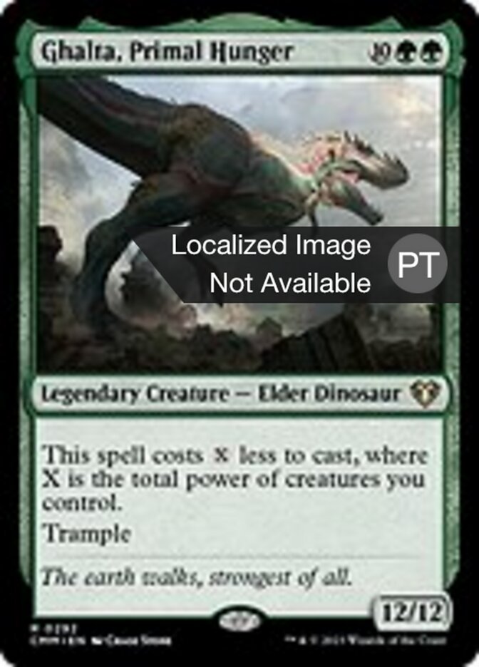 Ghalta, Fome Primordial - Commander Masters