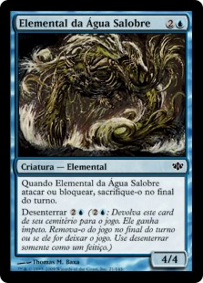 Elemental da Água Salobre - Conflux