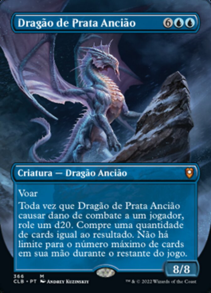 Dragão de Prata Ancião - Commander Legends: Battle for Baldur's Gate