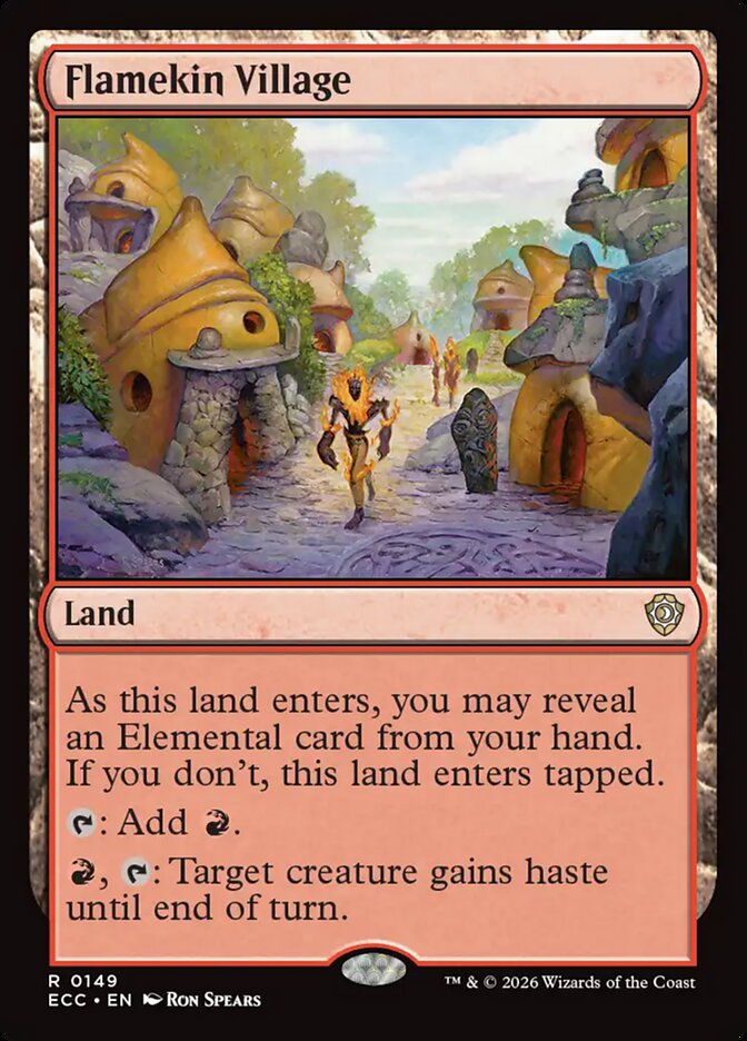 Flamekin Village - Lorwyn Eclipsed Commander