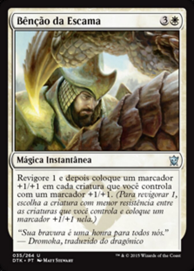 Bênção da Escama - Dragons of Tarkir