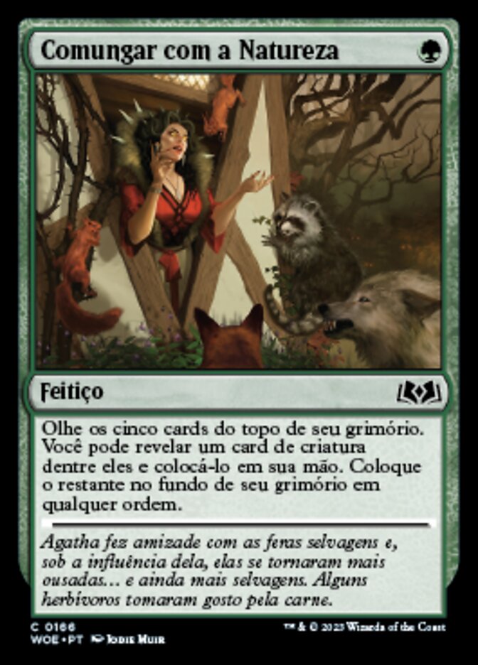 Comungar com a Natureza - Wilds of Eldraine