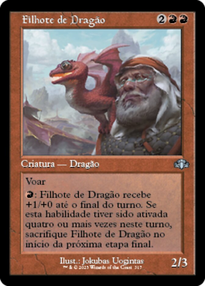 Filhote de Dragão - Dominaria Remastered