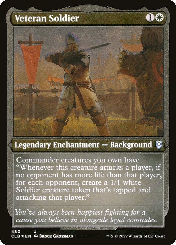 Veteran Soldier - Commander Legends: Battle for Baldur's Gate