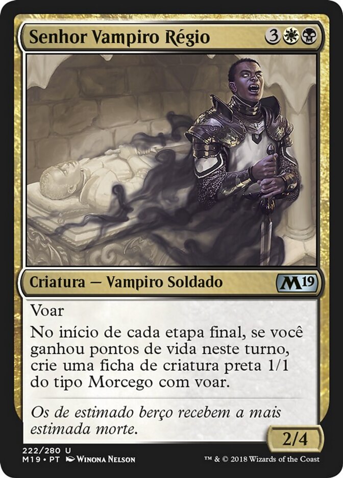 Senhor Vampiro Régio - Core Set 2019