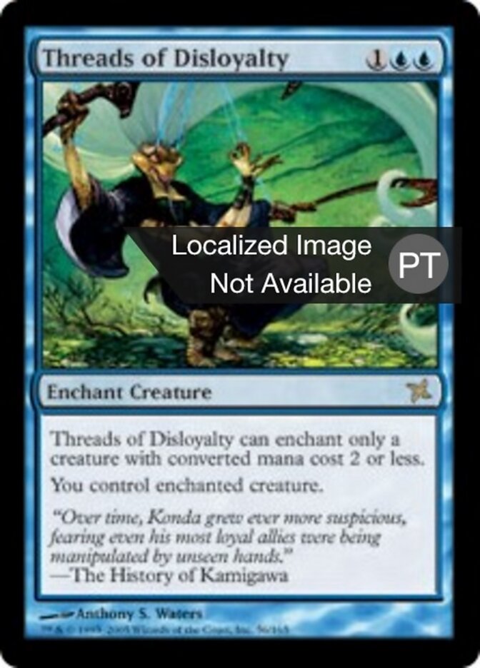 Fios de Deslealdade - Betrayers of Kamigawa