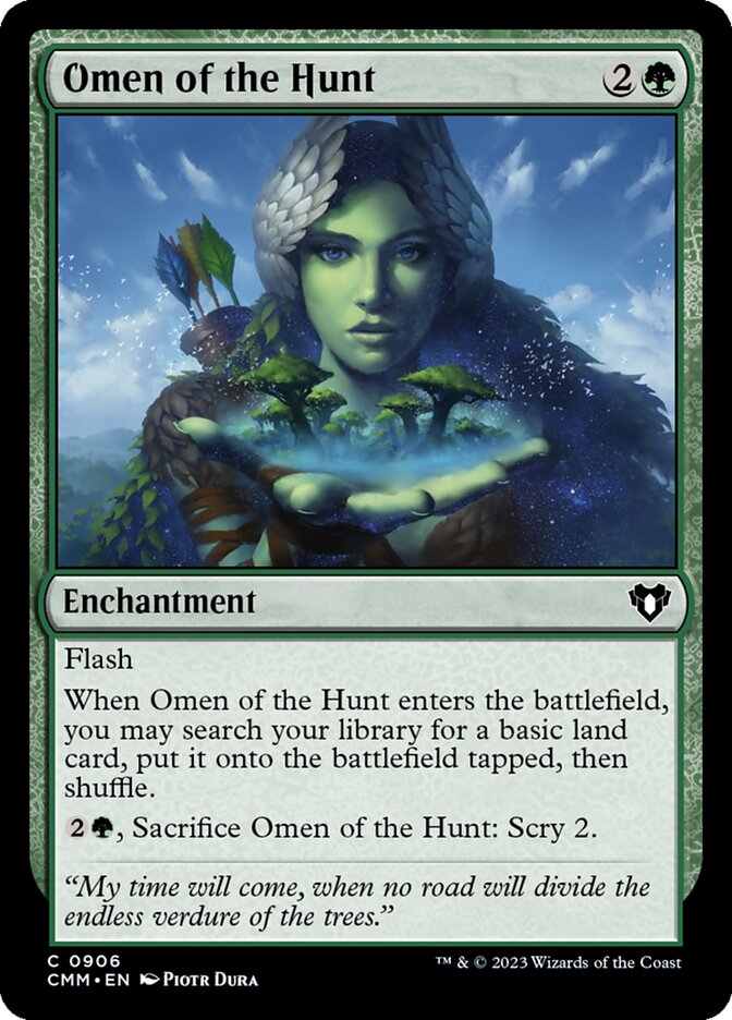 Omen of the Hunt - Commander Masters