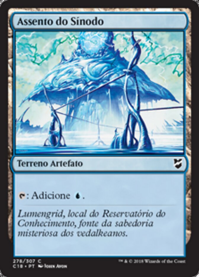 Assento do Sínodo - Commander 2018
