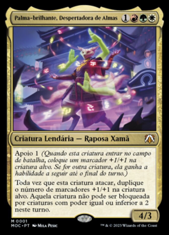 Palma-brilhante, Despertadora de Almas - March of the Machine Commander