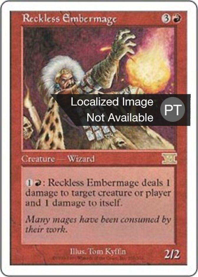 Mago Ígneo Imprudente - Classic Sixth Edition